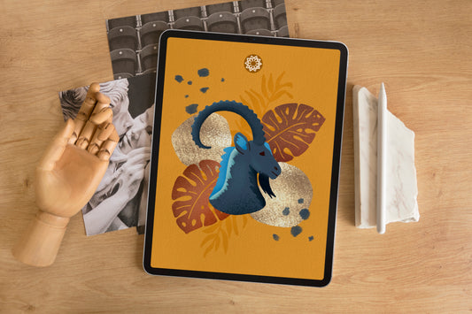 Arabian Nubian Ibex: The Arabian Wildlife Collection