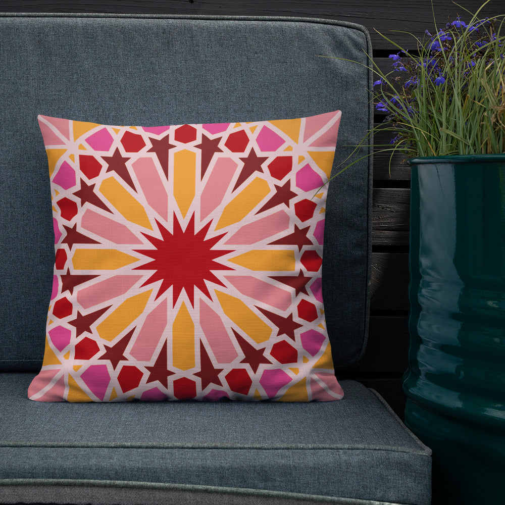 Premium Pillow - Geometric Candy