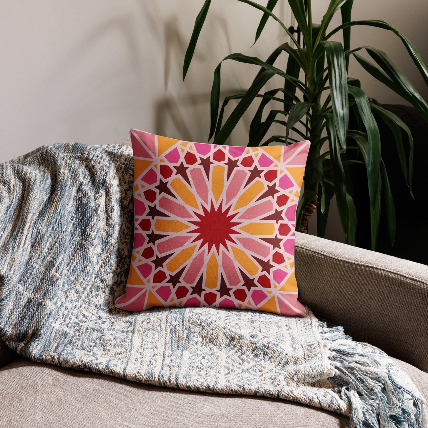 Premium Pillow - Geometric Candy