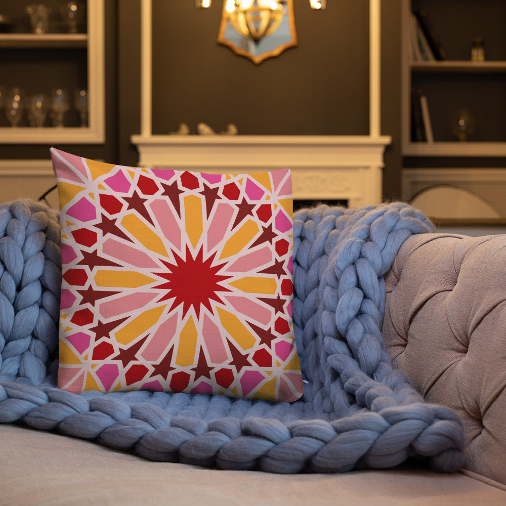 Premium Pillow - Geometric Candy