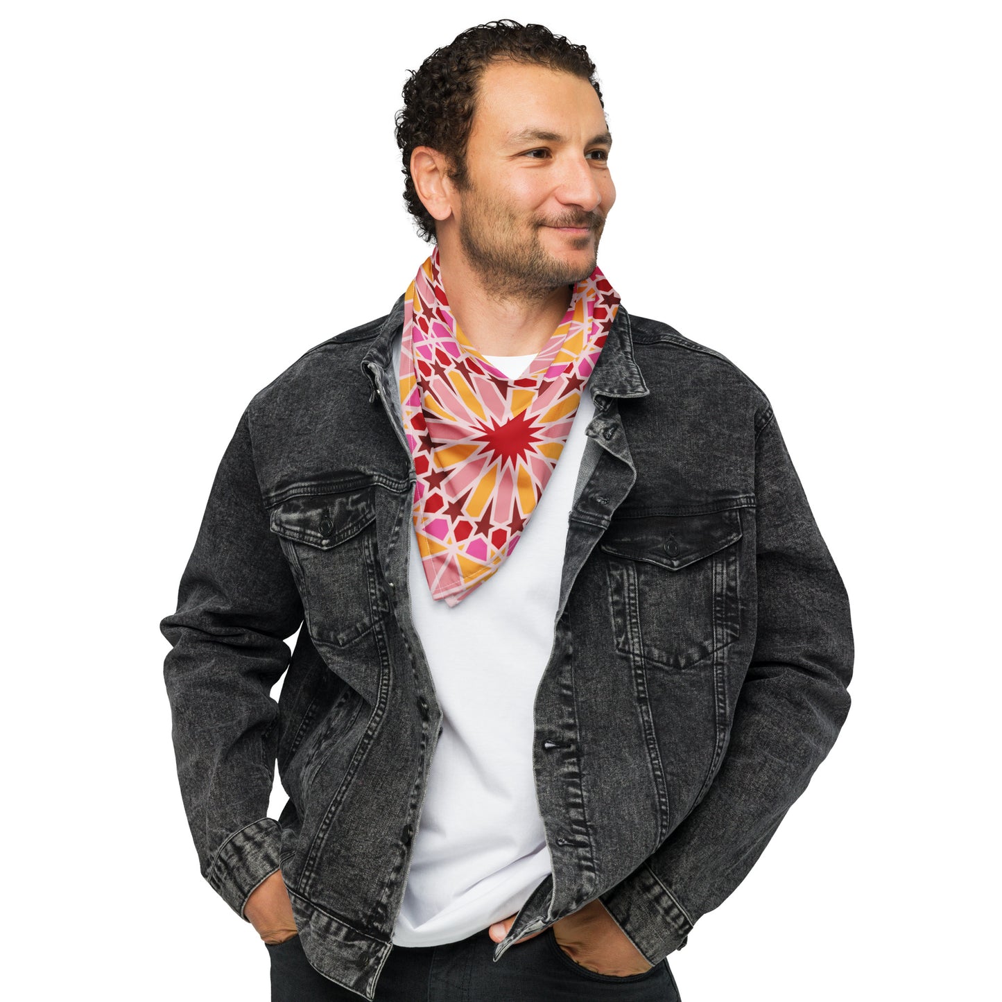 All-over print bandana - Geometric Candy