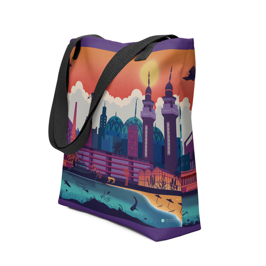 KAUST Skyline Urbanscape Tote bag