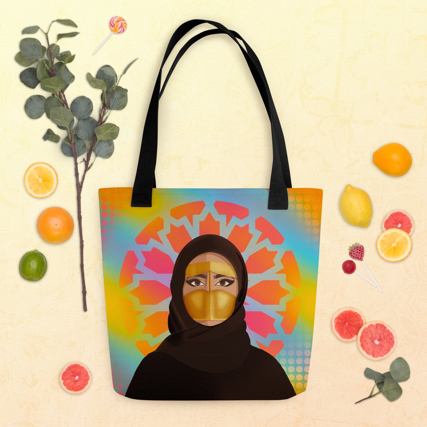 Tote bag - Hijabi Pop Art Collection - Batoola Girl