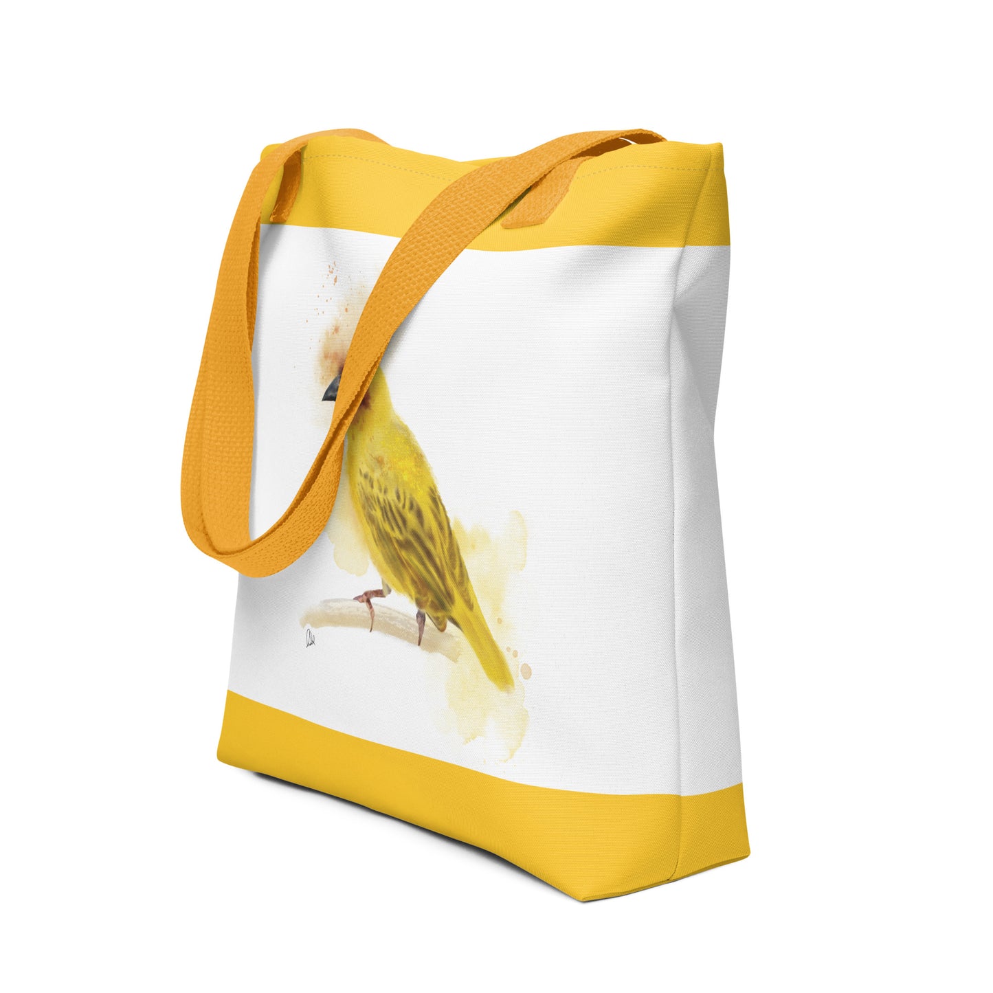 Tote bag - Ruppells Weaver Bird Watercolor