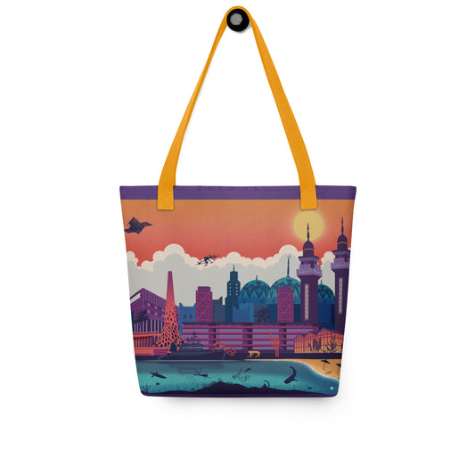 KAUST Skyline Urbanscape Tote bag