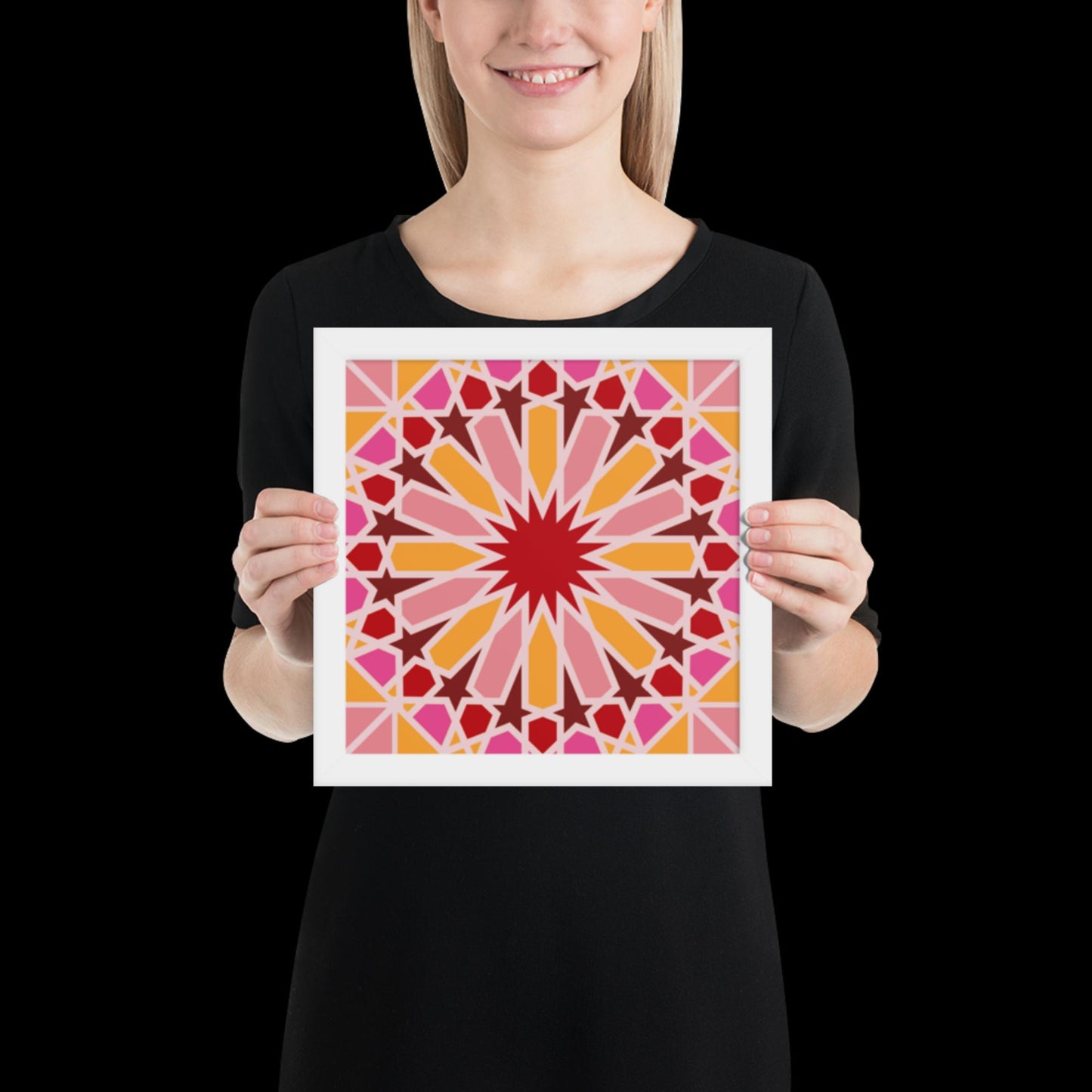 Framed poster - Geometric Candy