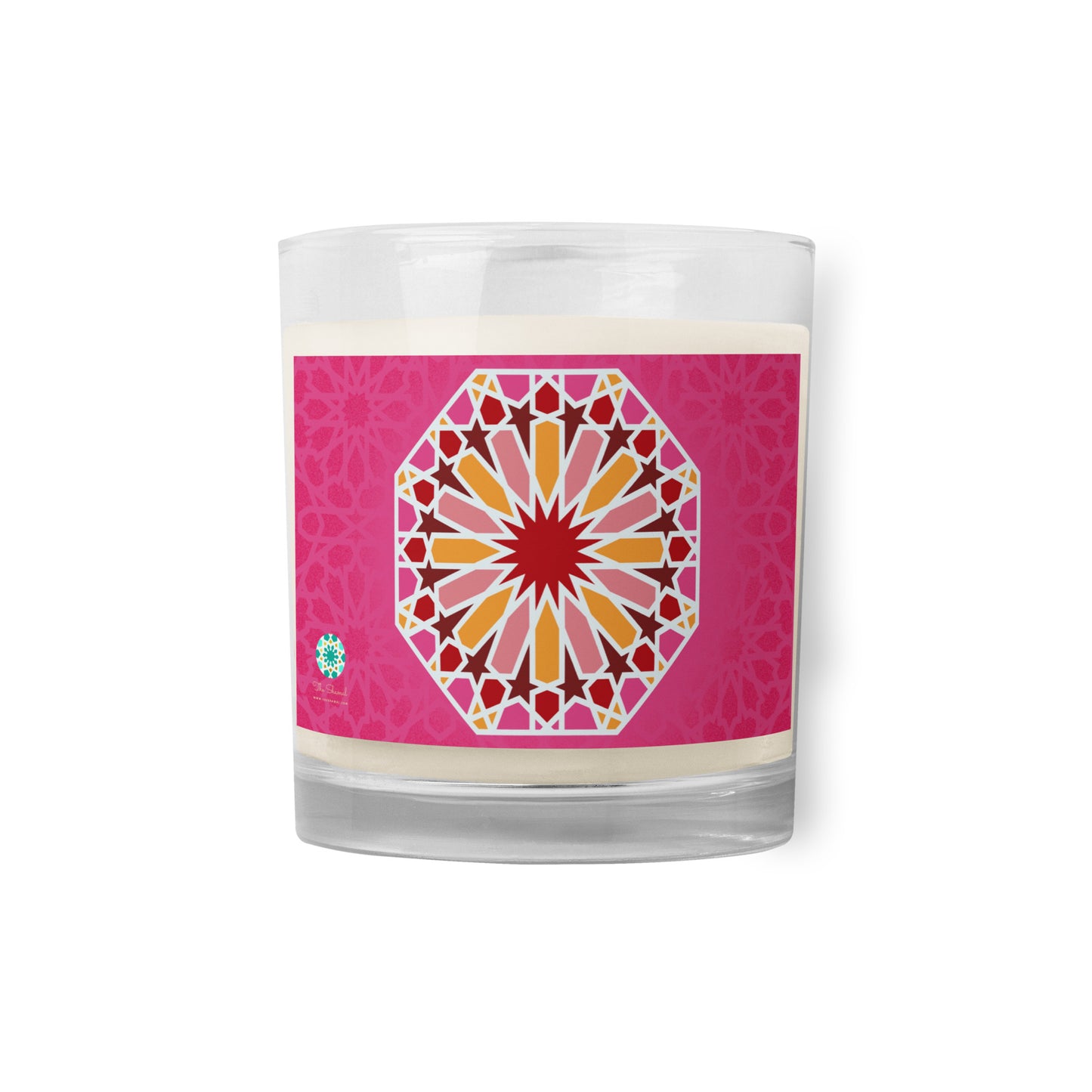 Soy Wax Candle - Geometric Candy