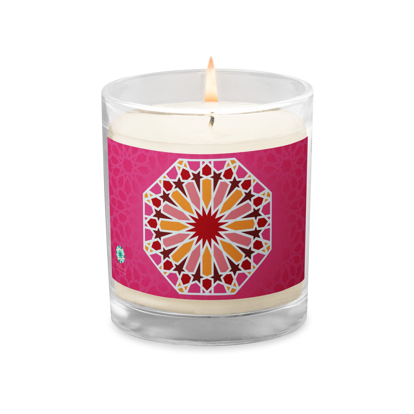Soy Wax Candle - Geometric Candy