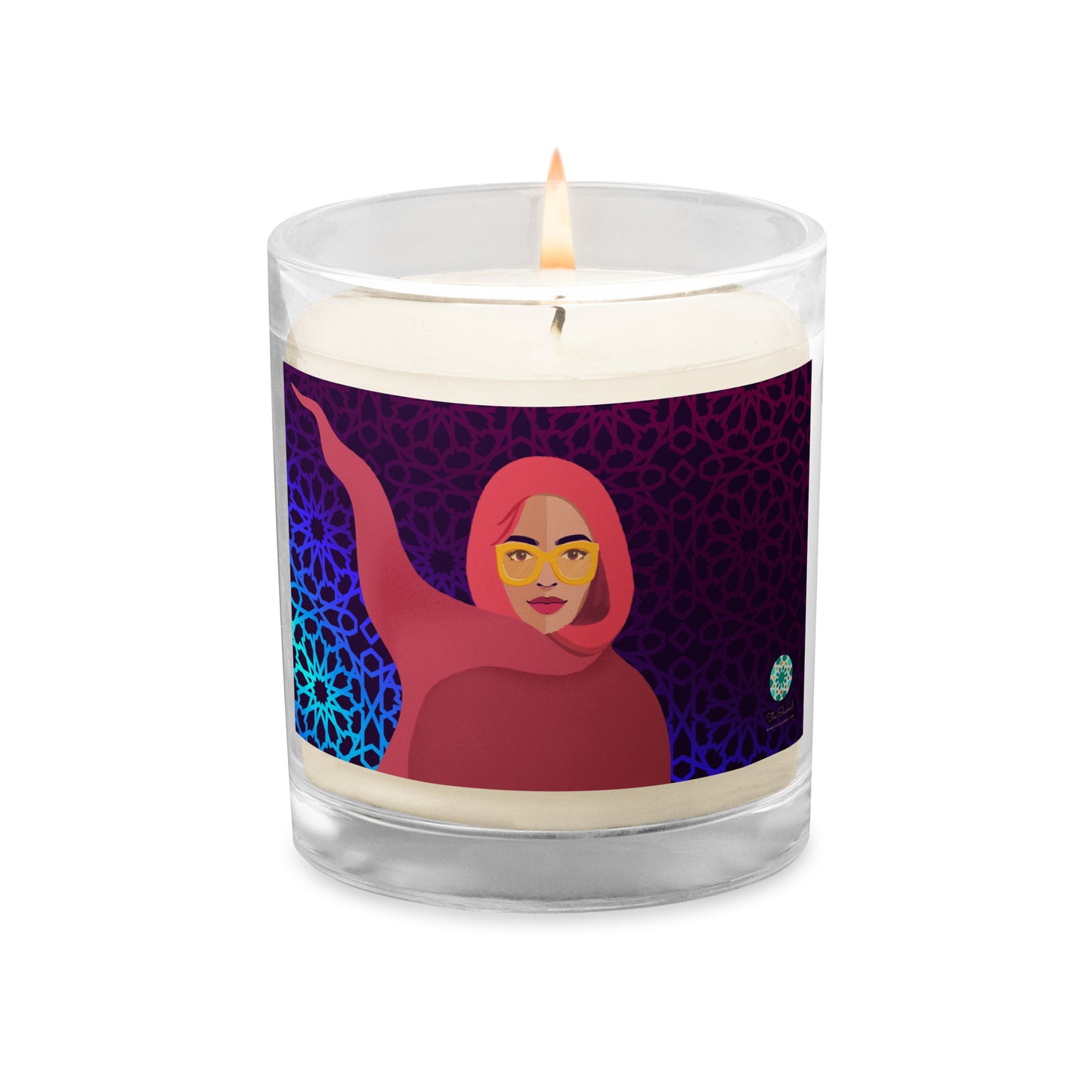 Soy wax candle - Hijabi Pop Art Collection - Future Pop