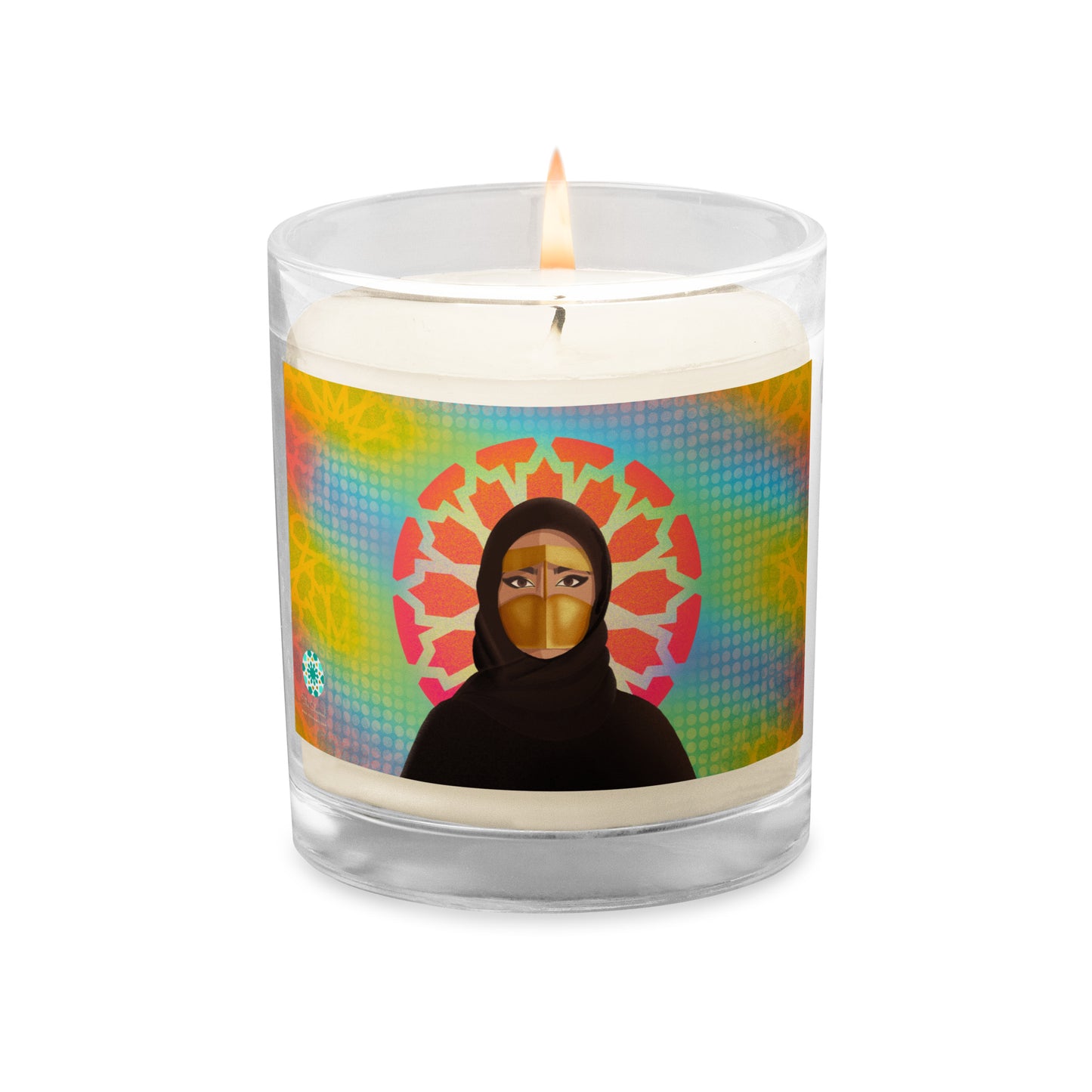 Soy wax candle - Hijabi Pop Art Collection - Batoola Girl