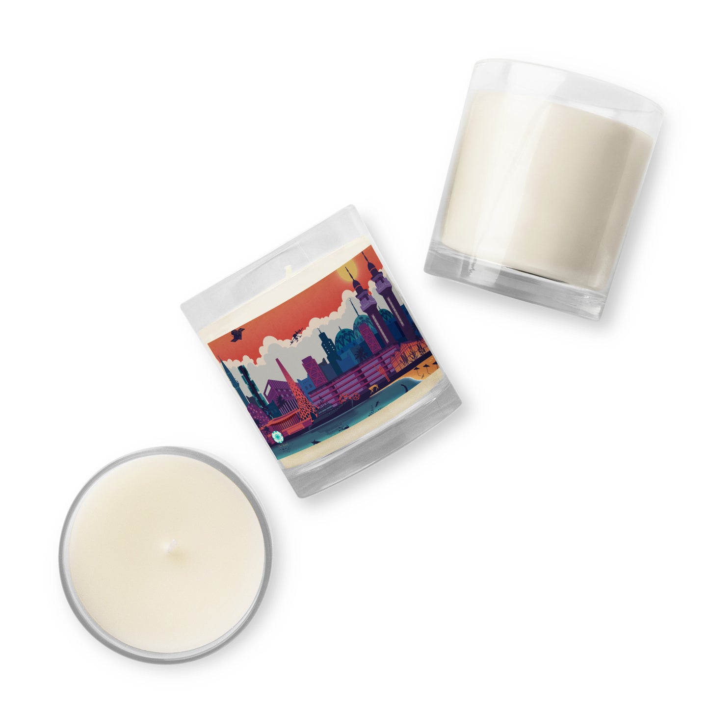 KAUST Skyline Urbanscape soy wax candle