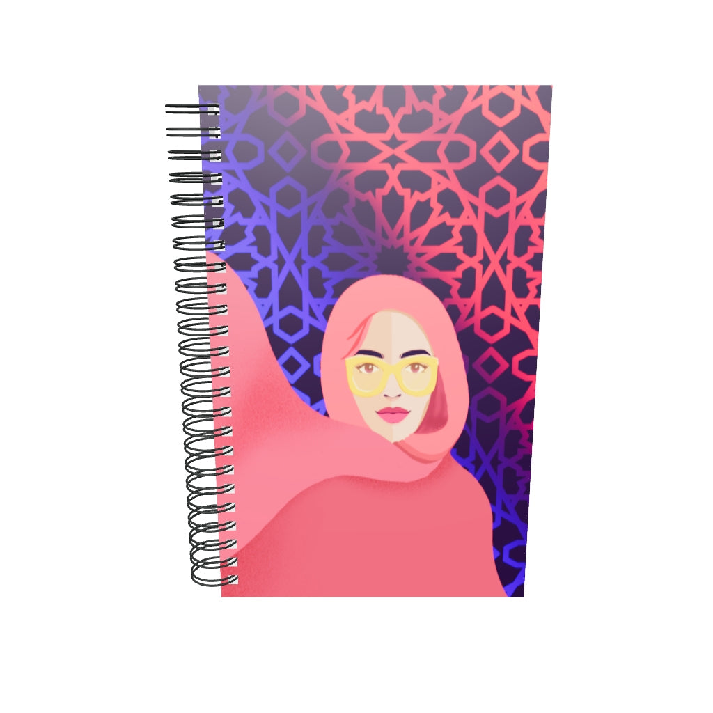 Spiral notebook - Hijabi Pop Art Colleciton - Future Pop