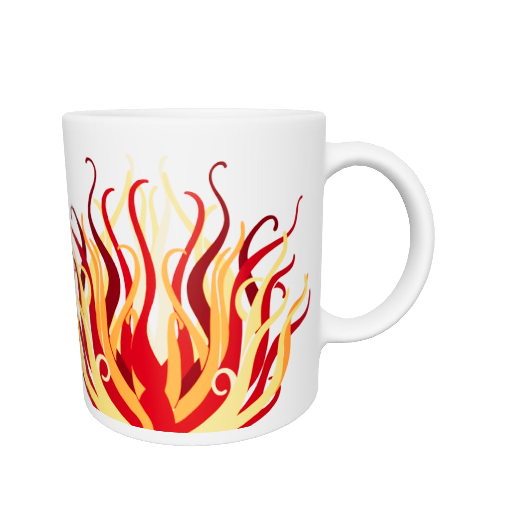 White glossy mug - King Abdullah Monument Fountain KAUST