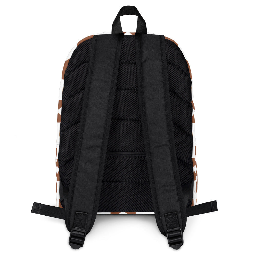 Backpack - Arabesque Boho Chocolate