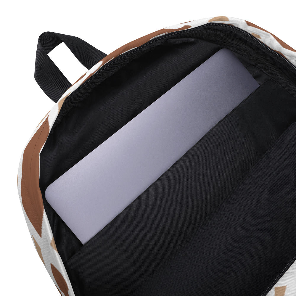 Backpack - Arabesque Boho Chocolate
