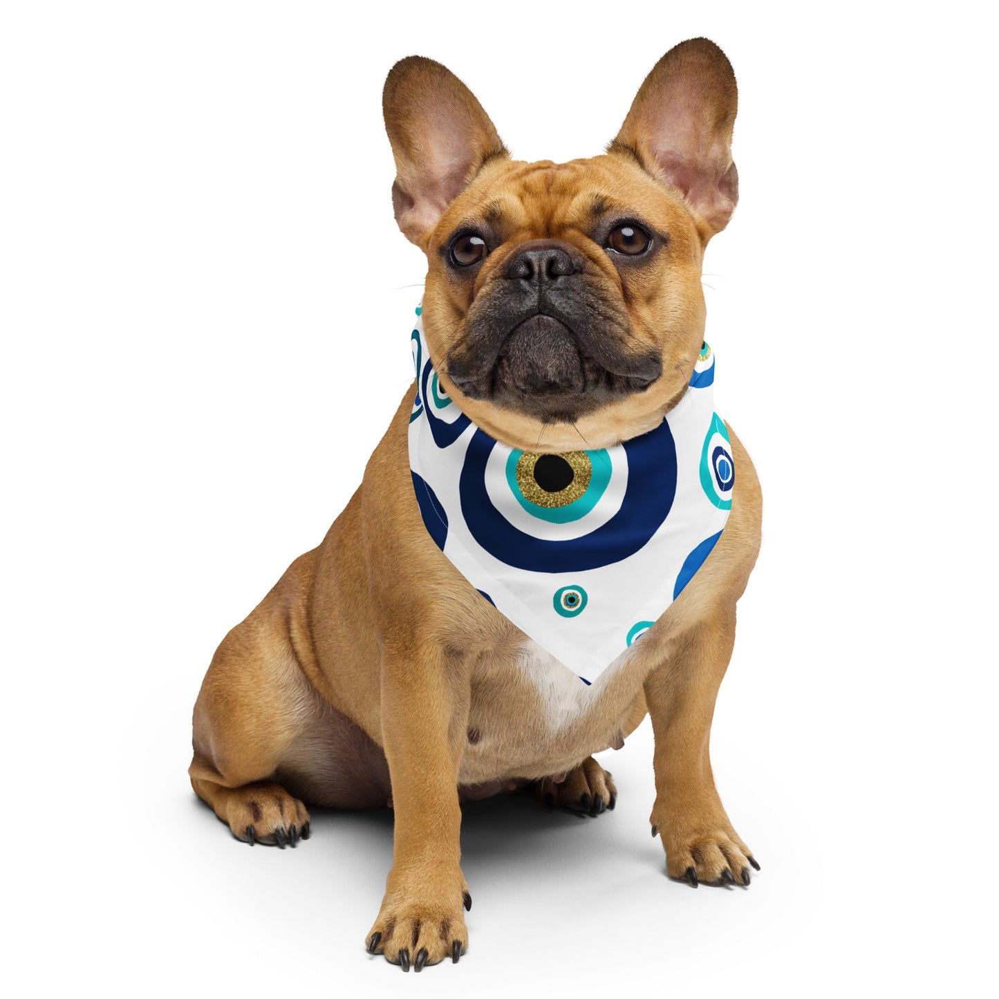 All-over print bandana - Nazar Evil Eye Amulet