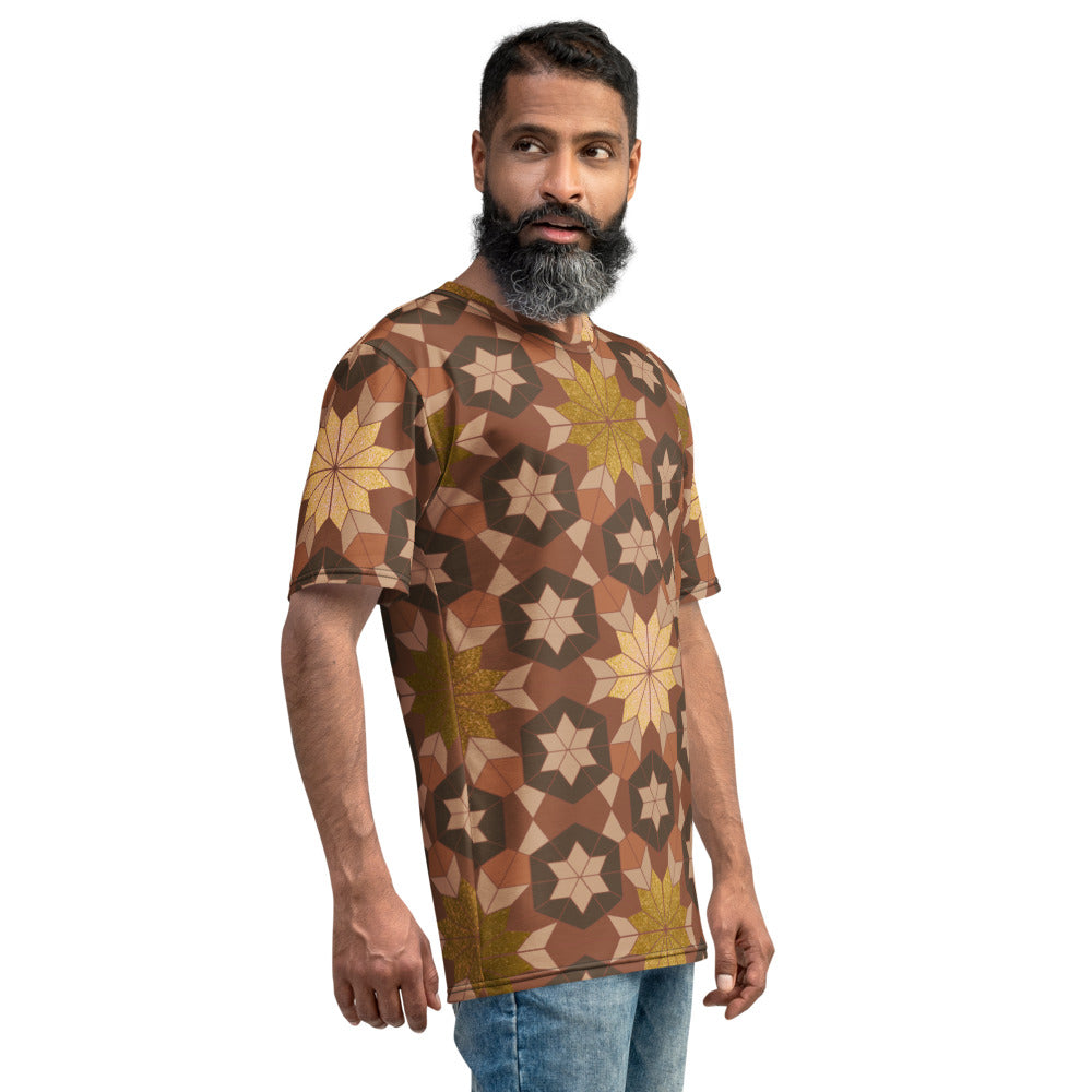 Men's T-shirt - Geometric Star - Boho Morocco