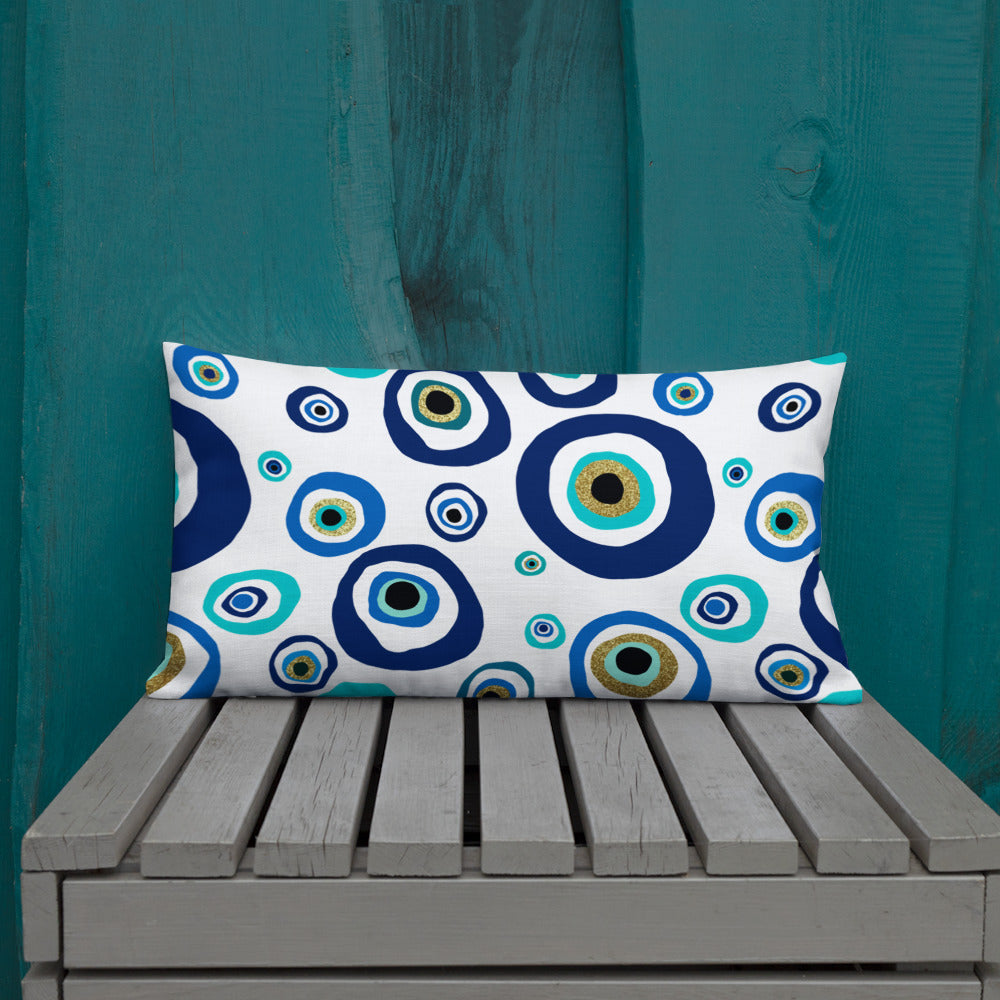 Premium Pillow - Nazar Evil Eye Amulet