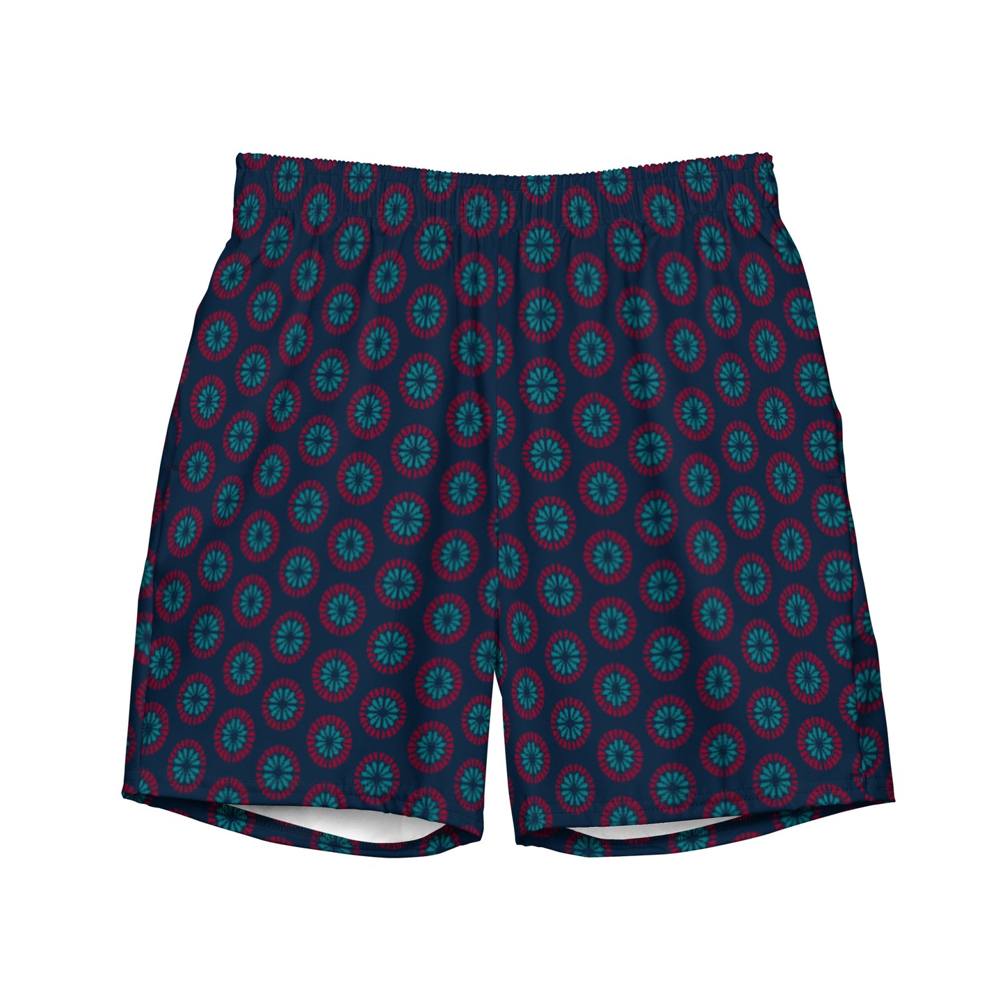 Recycled Men's swim trunks - Geometric Sea Star 🍃