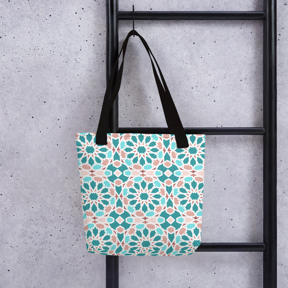 Tote bag - Arabian Geometric Pointed Star