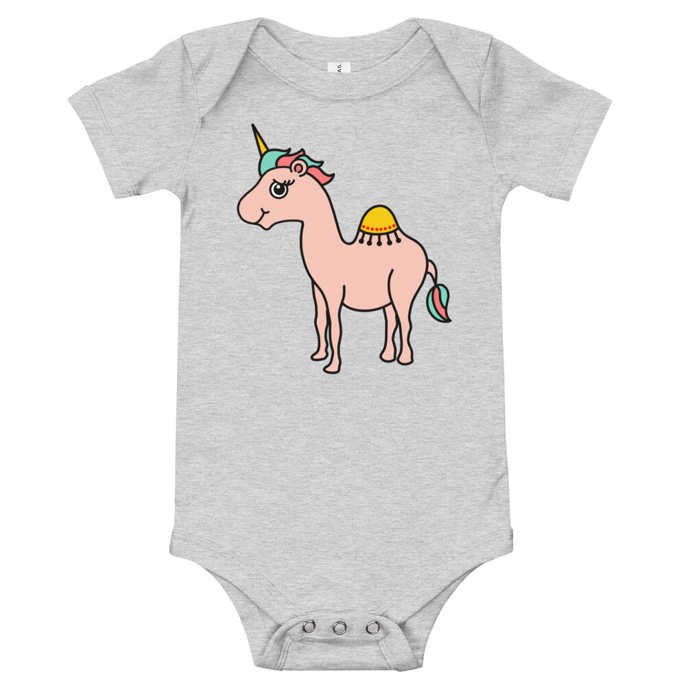 Baby short sleeve one piece with color choices - Unicamel