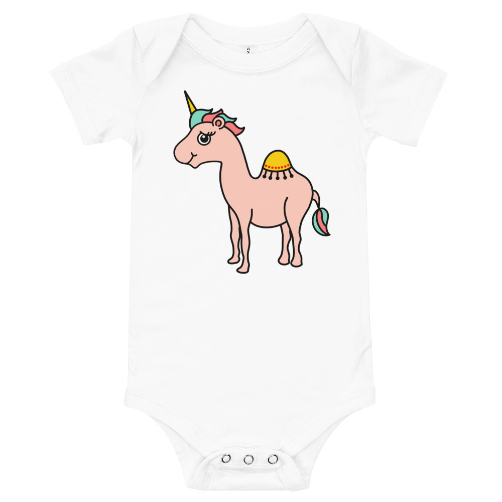 Baby short sleeve one piece with color choices - Unicamel