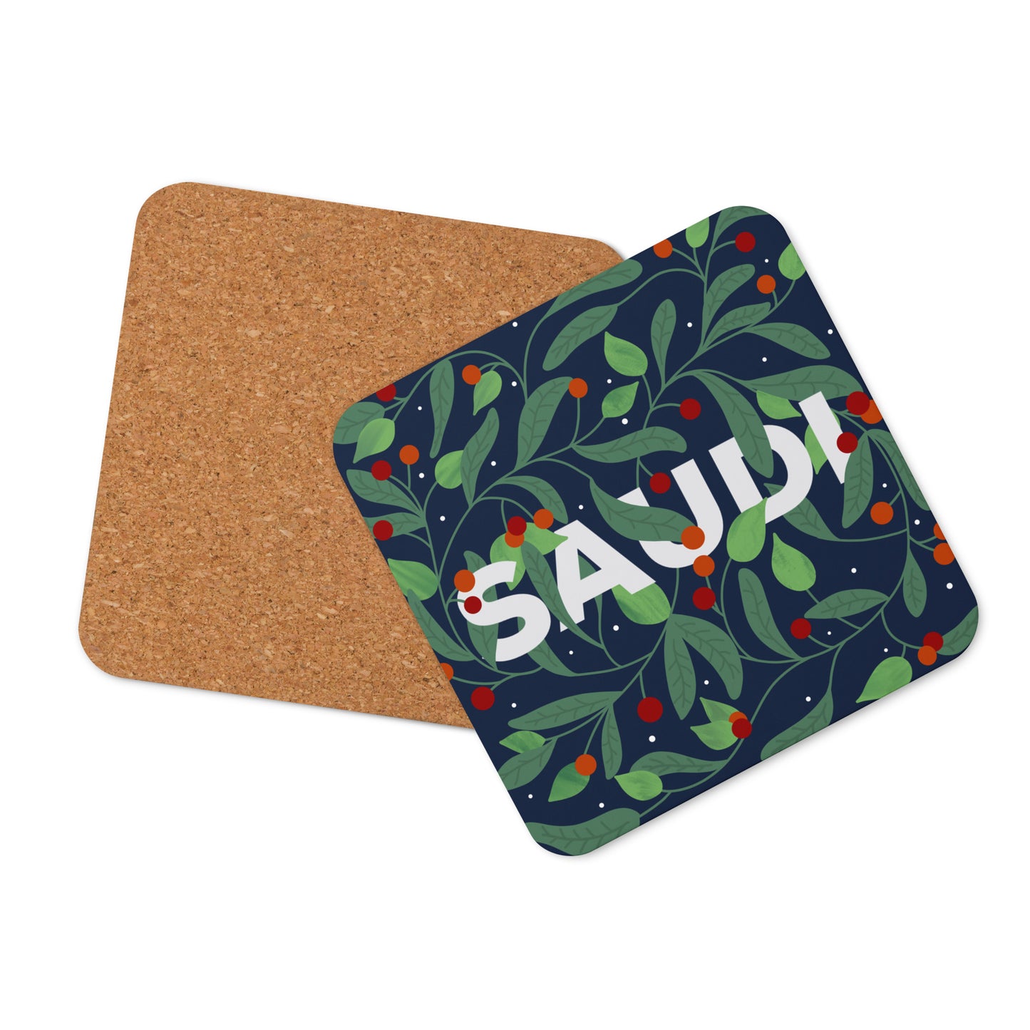 Saudi Oasis Cork-back coaster