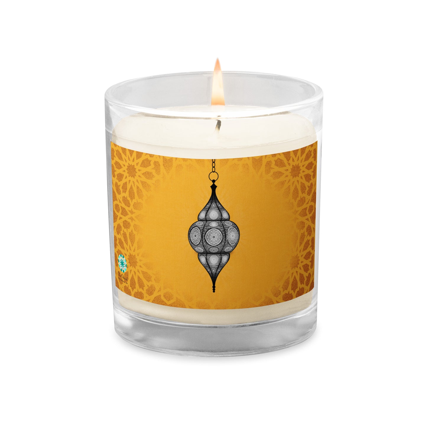 Soy Wax Candle - Moroccan Lantern Amber Yellow