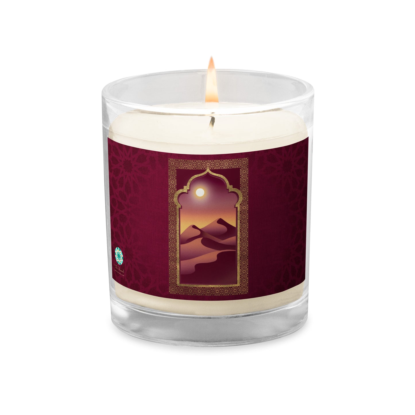 Soy Wax Candle - Arabian Ogee Arch in Rouge