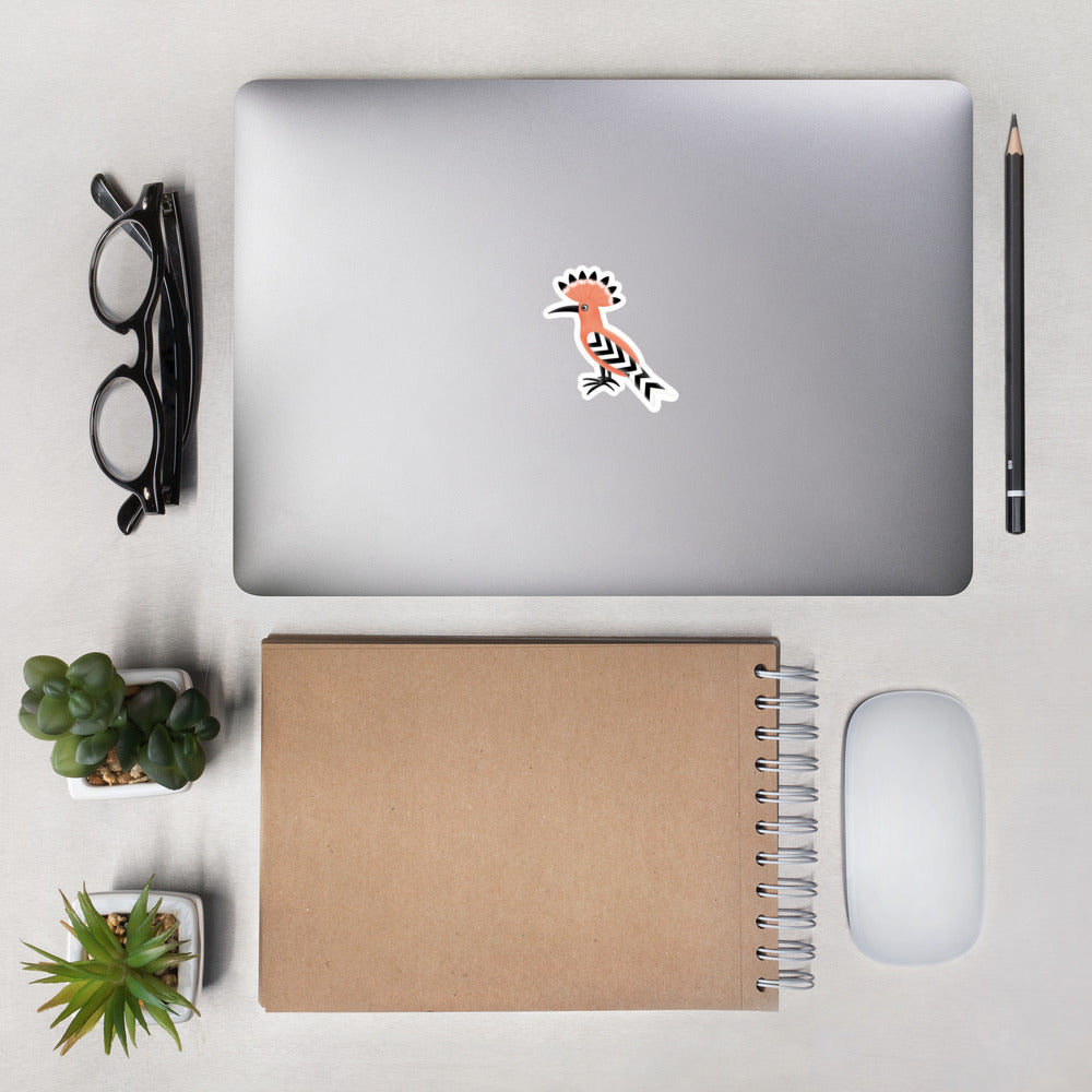 Bubble-free stickers - Hoopoe Bird