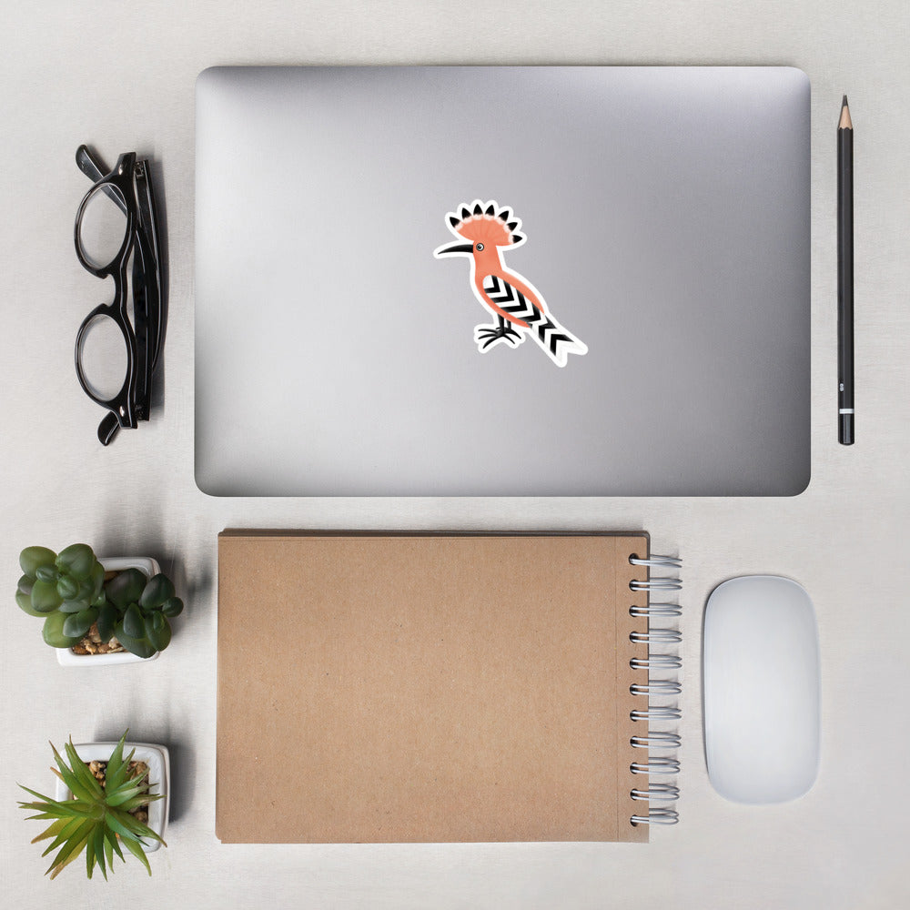 Bubble-free stickers - Hoopoe Bird
