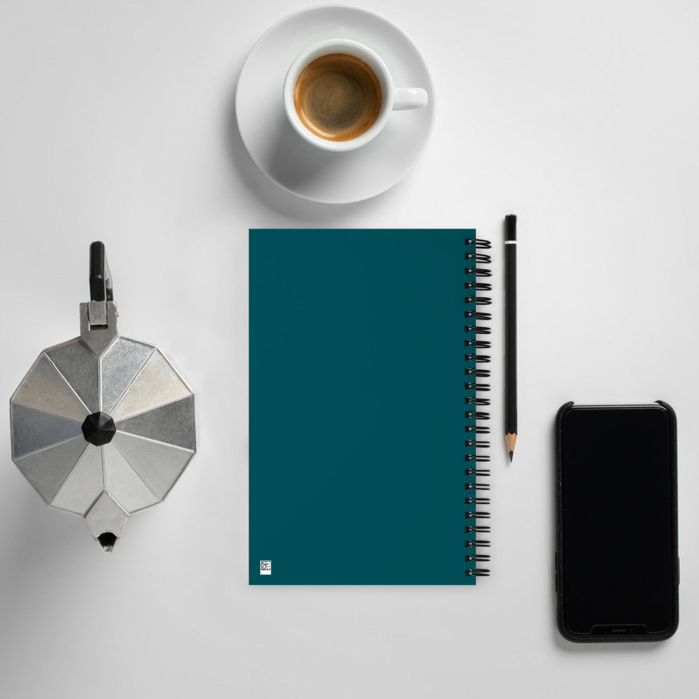 Spiral notebook - Ruppell's Weaver Bird
