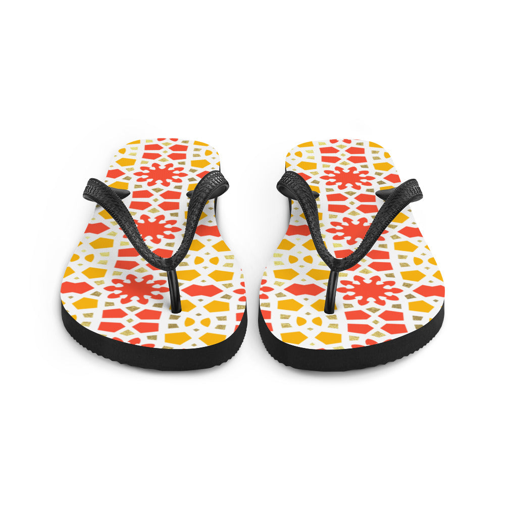 Flip Flops - Arabesque Citrus