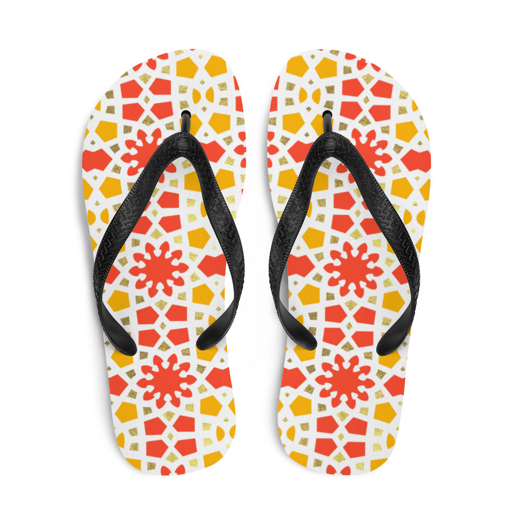 Flip Flops - Arabesque Citrus