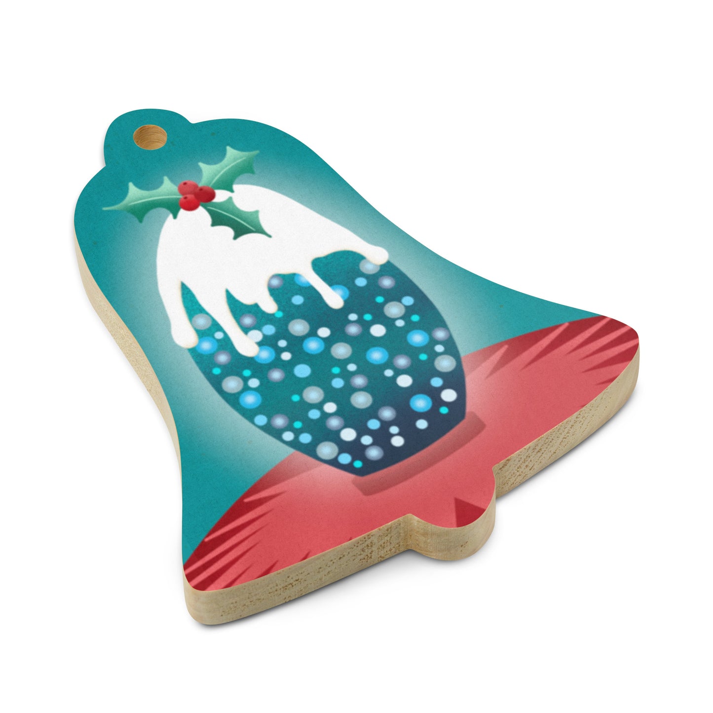 Wooden Holiday Ornaments - King Abdullah Monument Pudding