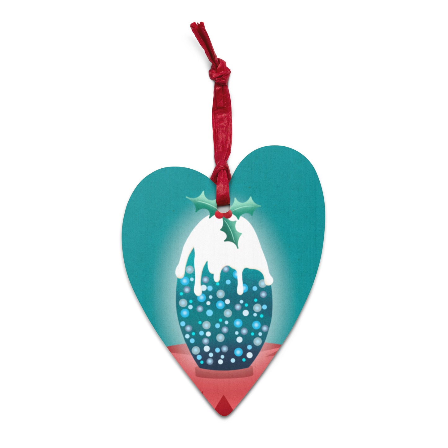 Wooden Holiday Ornaments - King Abdullah Monument Pudding