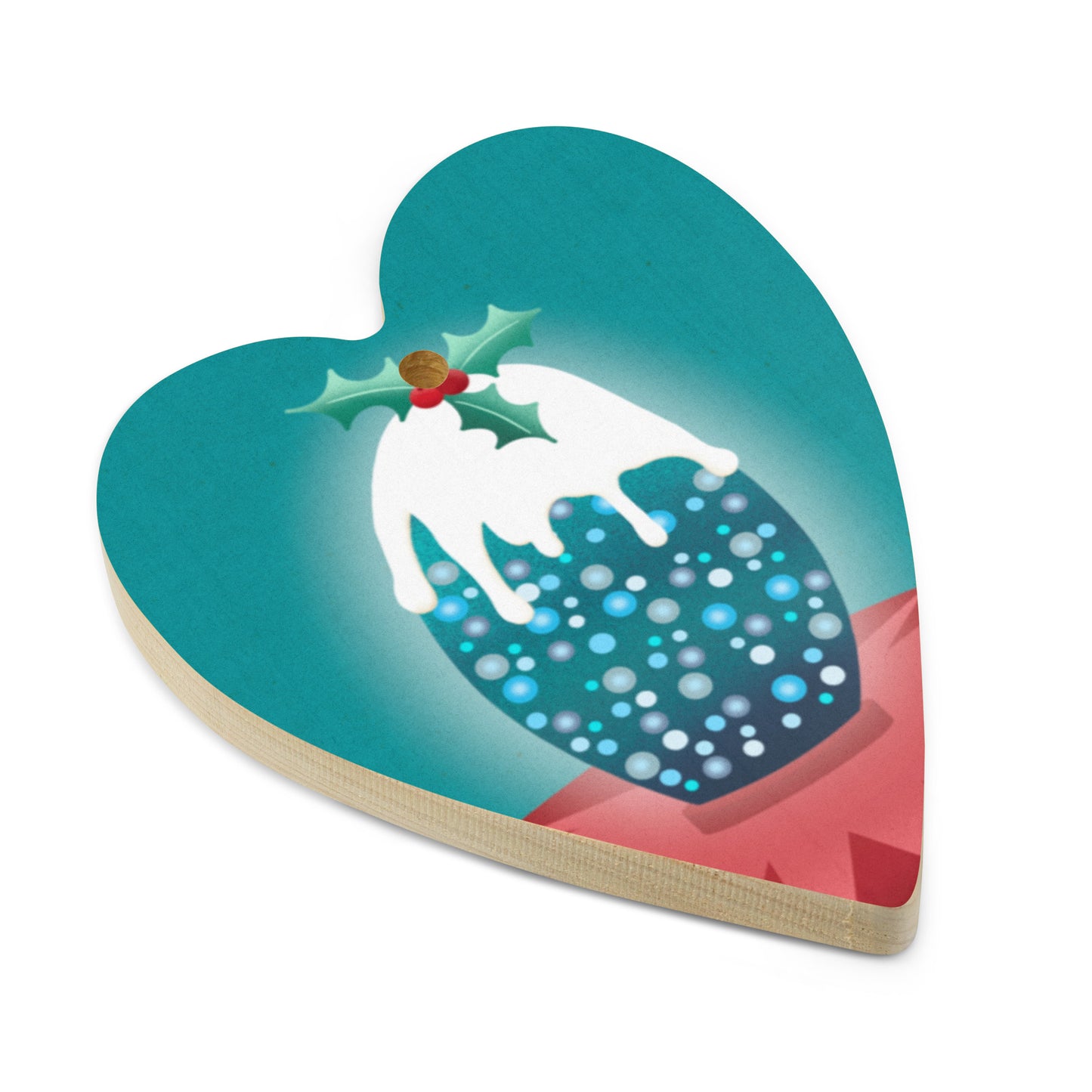 Wooden Holiday Ornaments - King Abdullah Monument Pudding
