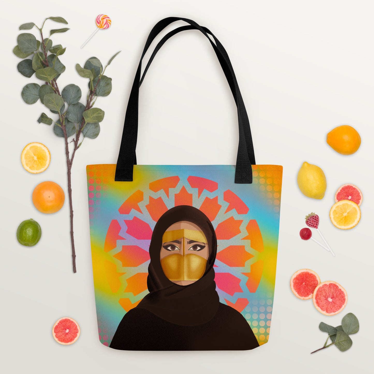 Tote bag - Hijabi Pop Art Collection - Batoola Girl