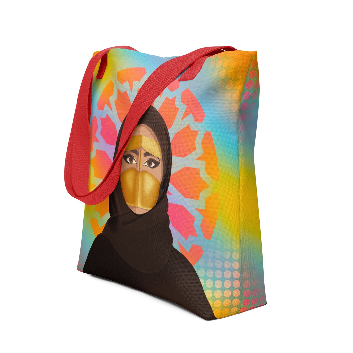 Tote bag - Hijabi Pop Art Collection - Batoola Girl