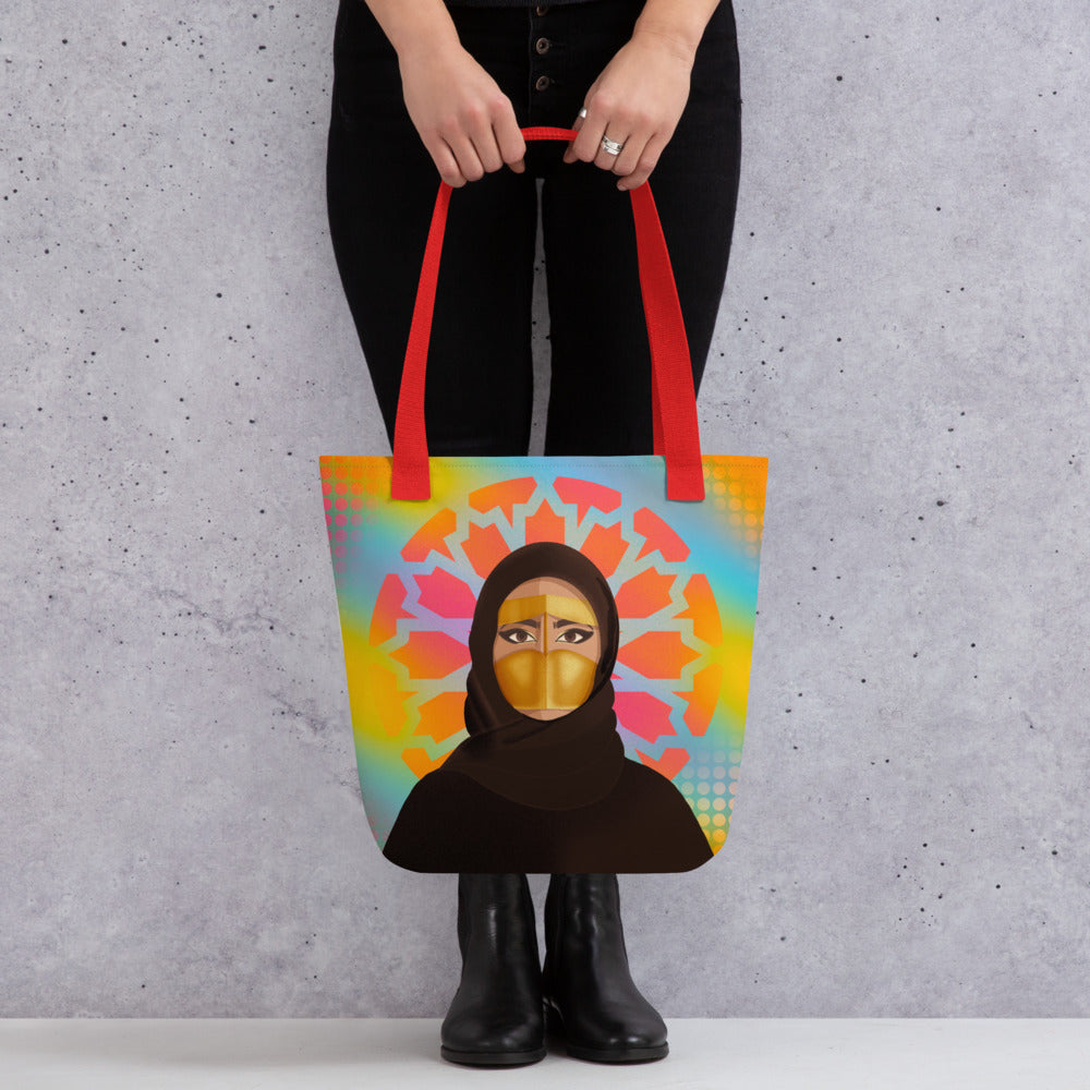 Tote bag - Hijabi Pop Art Collection - Batoola Girl