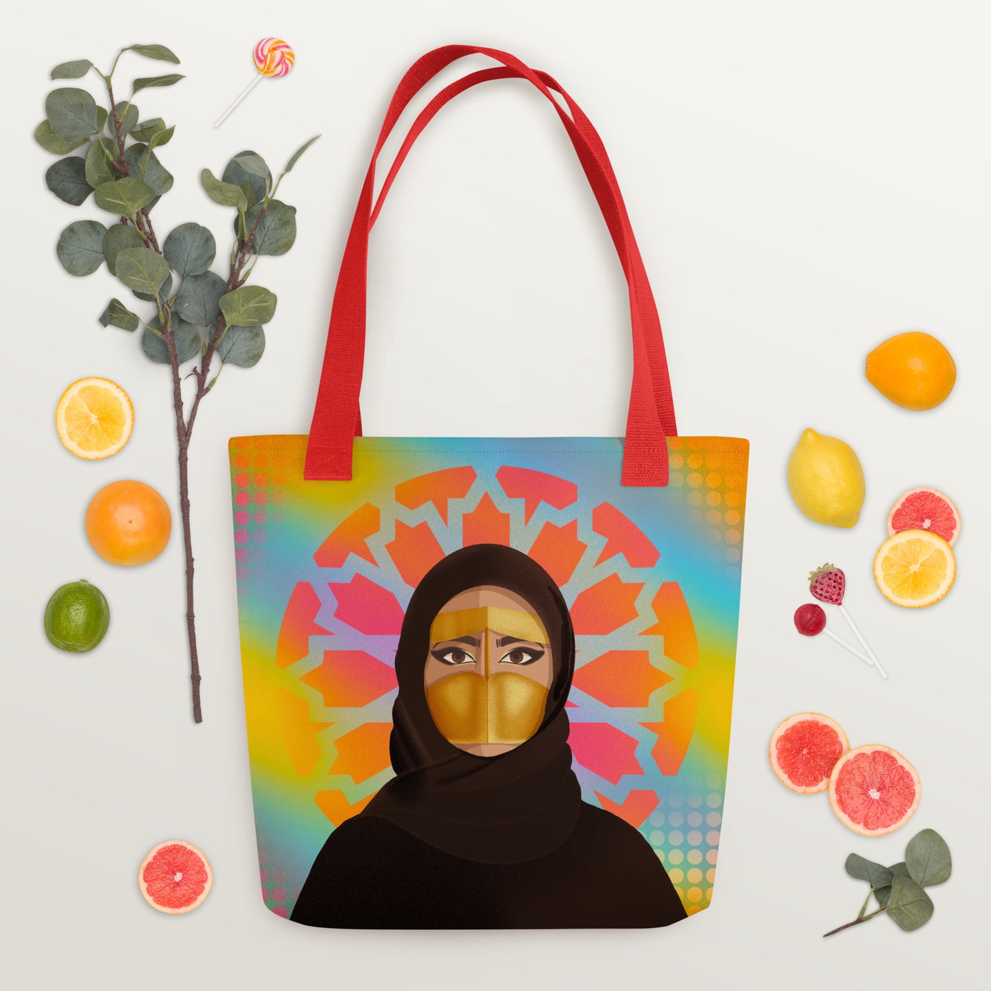 Tote bag - Hijabi Pop Art Collection - Batoola Girl