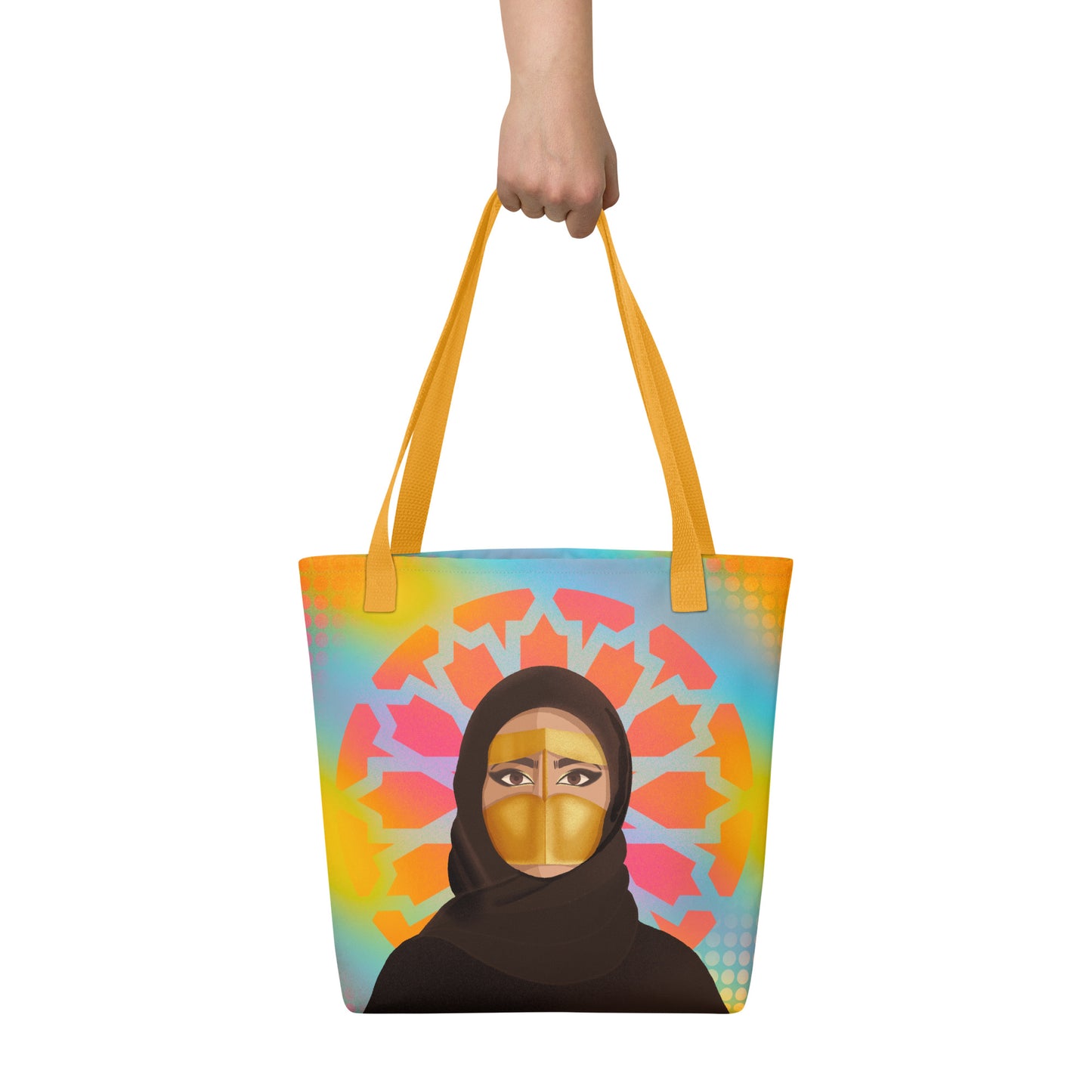 Tote bag - Hijabi Pop Art Collection - Batoola Girl