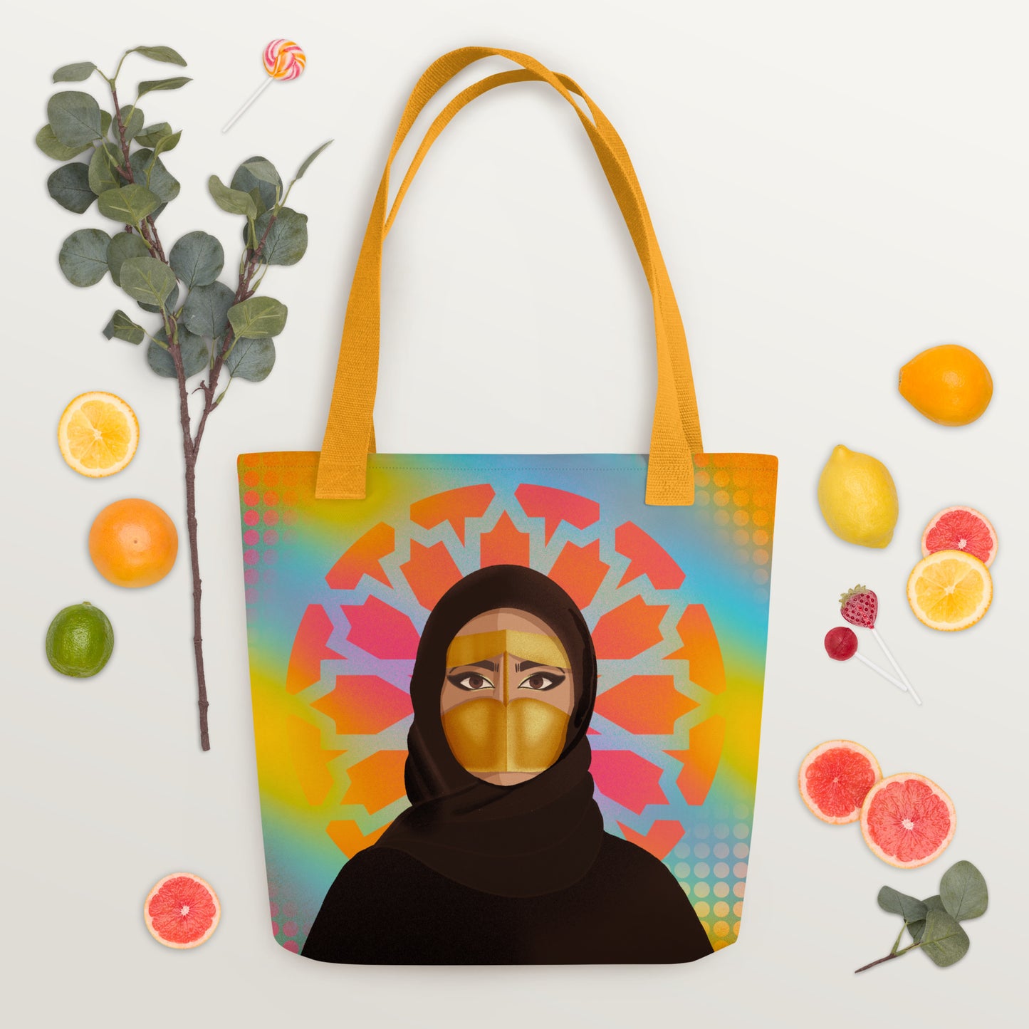 Tote bag - Hijabi Pop Art Collection - Batoola Girl
