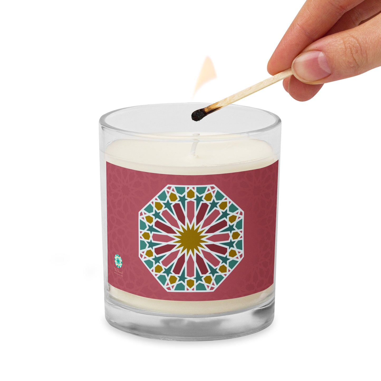 Soy Wax Candle - Geometric Mood