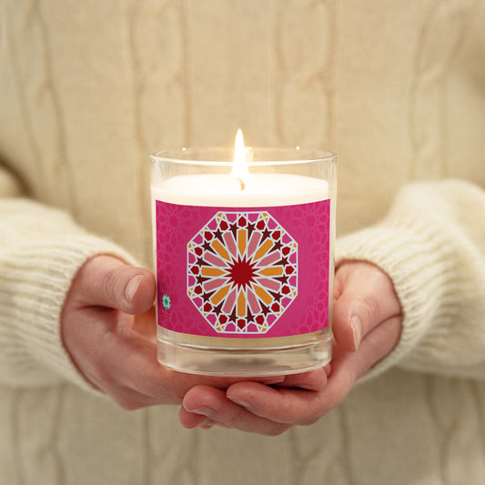 Soy Wax Candle - Geometric Candy