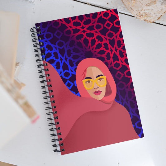 Spiral notebook - Hijabi Pop Art Colleciton - Future Pop