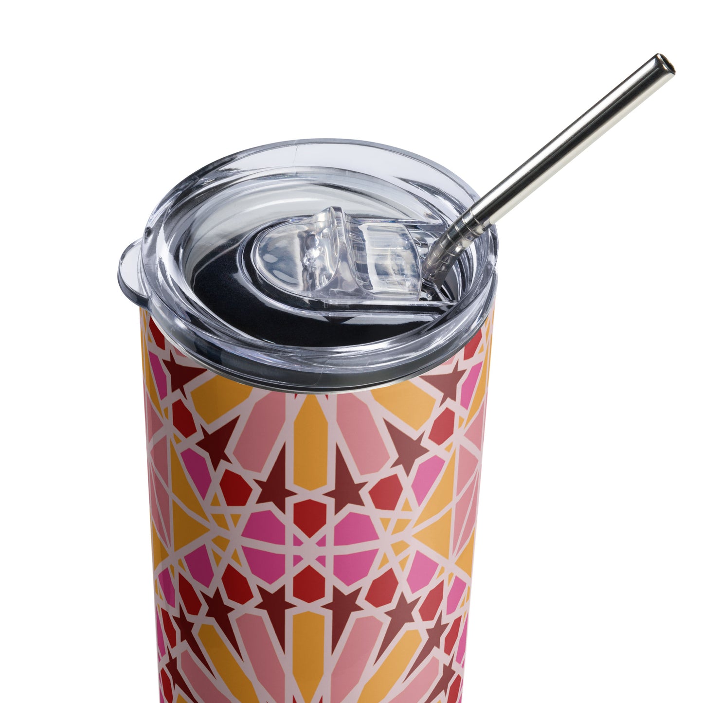 Stainless steel tumbler - Geometric Candy