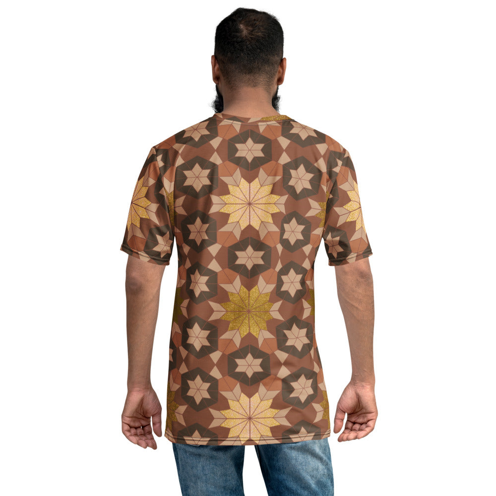 Men's T-shirt - Geometric Star - Boho Morocco