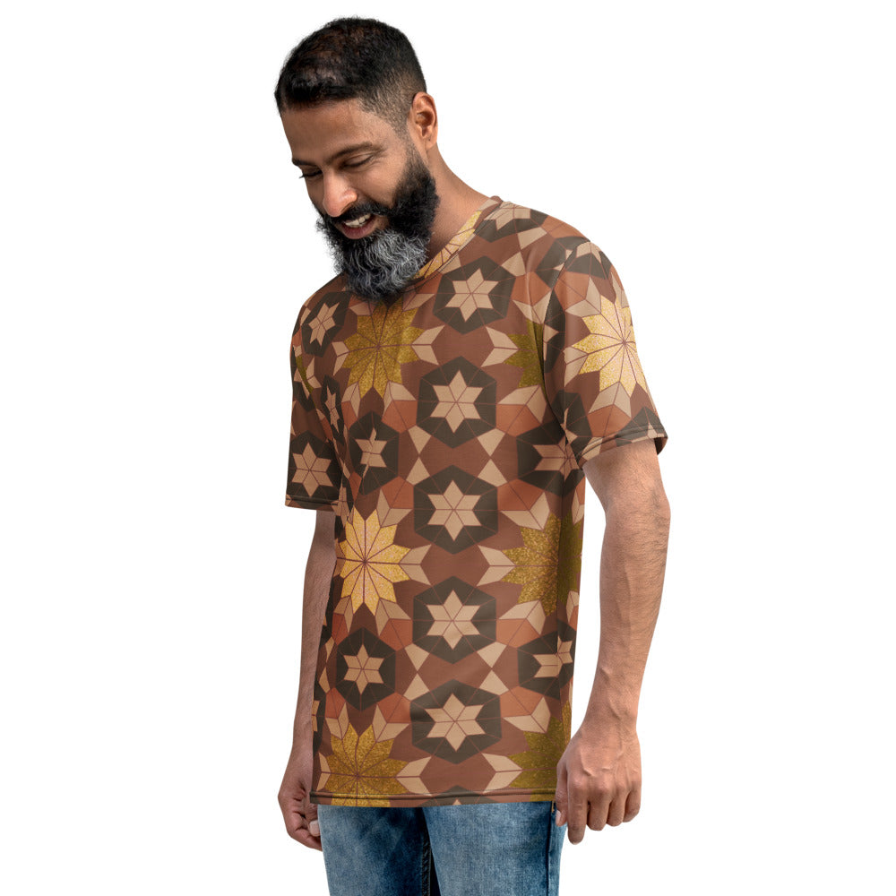 Men's T-shirt - Geometric Star - Boho Morocco