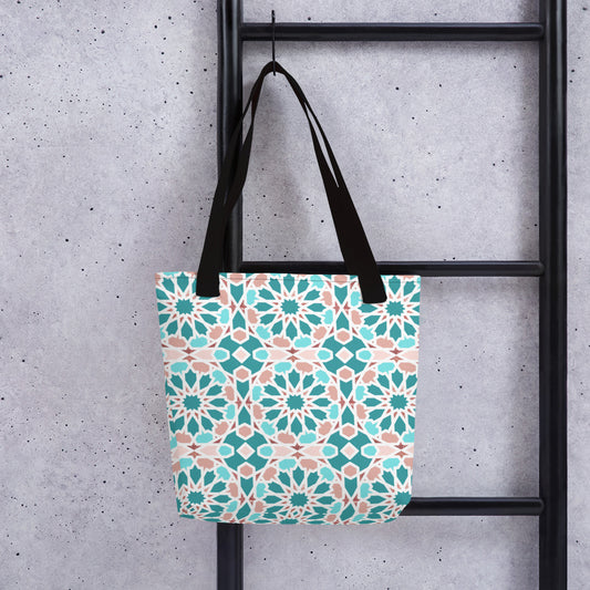 Tote bag - Arabian Geometric Pointed Star